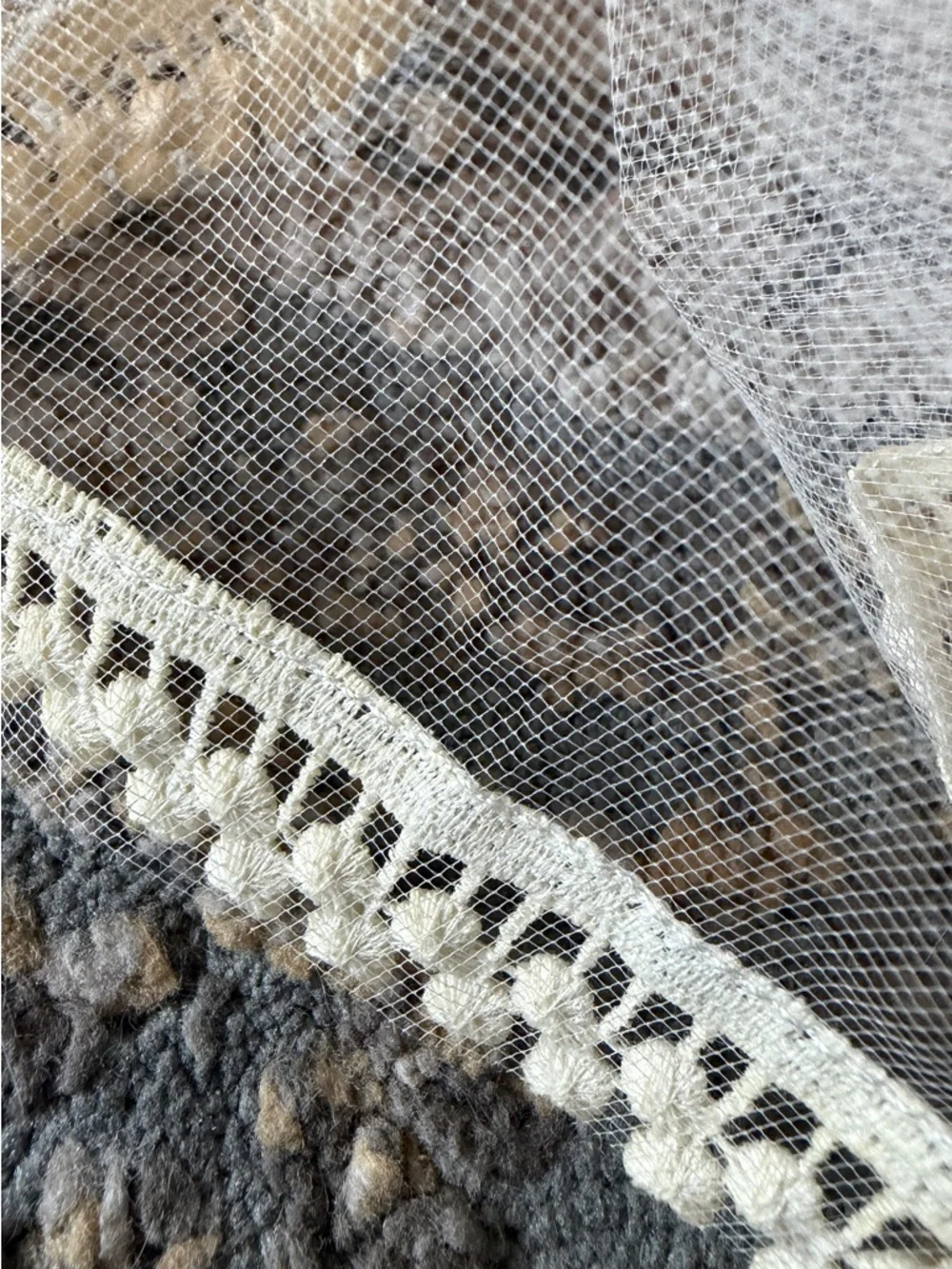 VINTAGE Bridal Veil